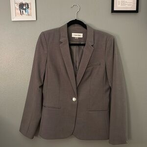 Light Gray Calvin Klein Women’s Blazer